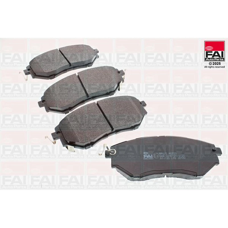FAI Front Brake Pad Set BP625
