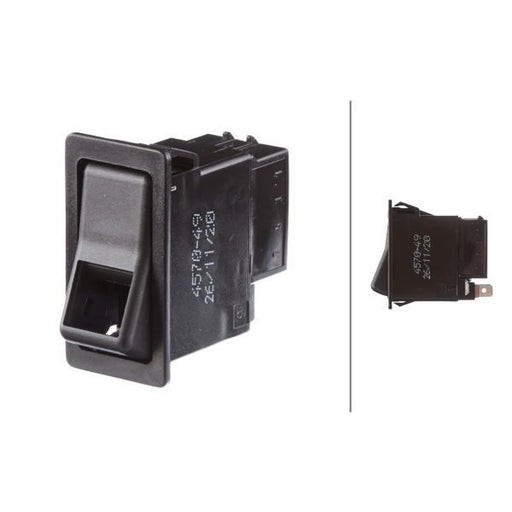 Hella Hazard Warning Light Switch 8 Connectors 6HH 004 570-491