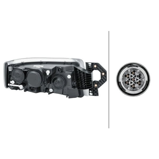 Hella Headlight Headlamp H7/H1/H3 Left 1EL 011 899-371