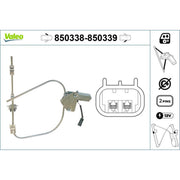 Valeo Electric Window Regulator Lifter Left Front 850338