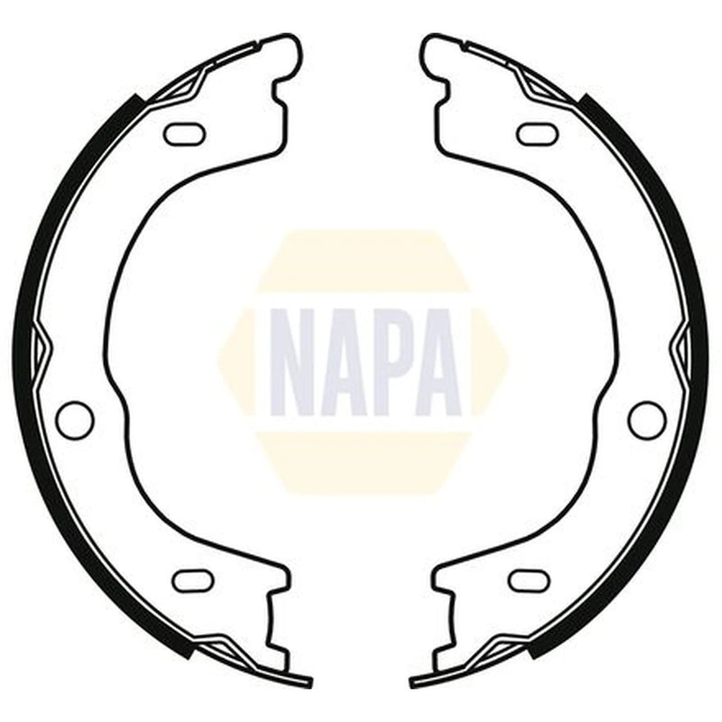 NAPA Parking Brake Shoe Set NBS5057