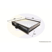 Comline Cabin Air Filter (Pollen Filter) EKF157