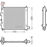 Denso Engine Radiator DRM43014