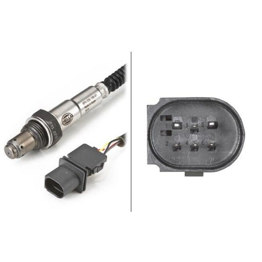 Hella O2 Lambda Oxygen Sensor before catalytic converter 6PA 009 166-811
