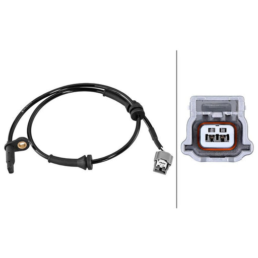 Hella ABS Wheel Speed Sensor Front 6PU 358 218-761