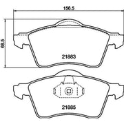 DON Front Brake Pad Set PCP1649