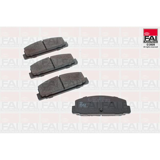 FAI Rear Brake Pad Set BP341