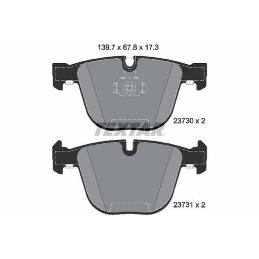Textar Rear Brake Pad Set 2373001