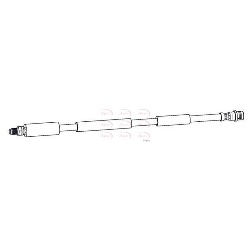 Apec Brake Hydraulic Hose Line Front HOS4465