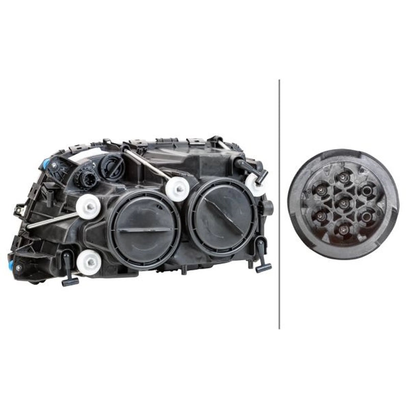 Hella Headlight Headlamp PY21W Right 1LH 009 513-061