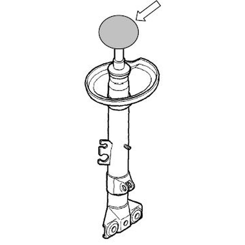 KYB Shock Absorber Damper Strut Front Left 333910