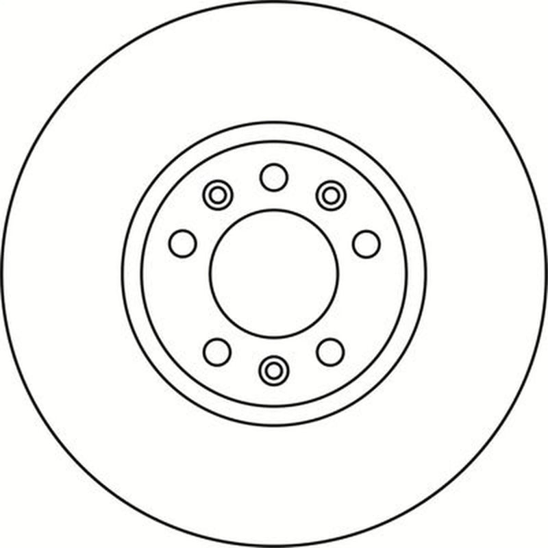 Abtex 2 x Vented Front Brake Discs BD1976V-x2