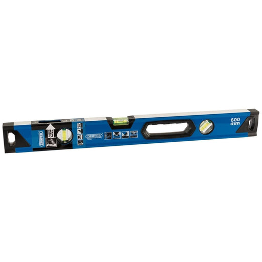 Draper Box Section Level with Side View Vial, 600mm 75102 Draper  - Town Parts
