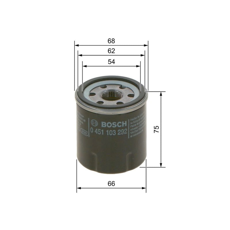 Bosch Engine Oil Filter 0 451 103 292