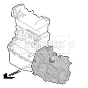 Borg & Beck Engine Mount Mounting BEM4245