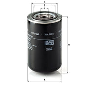 MANN-FILTER Fuel Filter Element WK 940/2