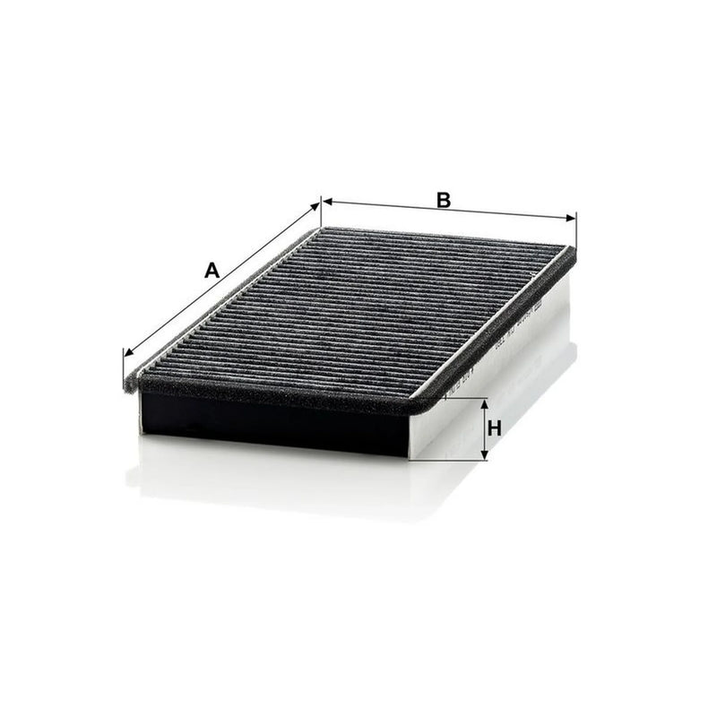 MANN-FILTER Cabin Air Filter (Pollen Filter) Eng.compart. CUK 3360