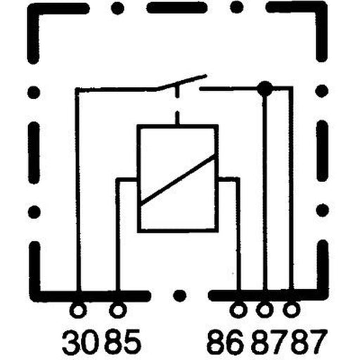 Hella Main Power Relay 4RA 933 791-061