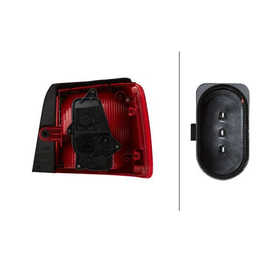 Hella Tail Light / Lamp PY21W Left 2SD 010 468-091