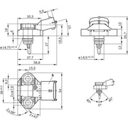 Bosch Fuel Temperature Sensor 0 261 230 249