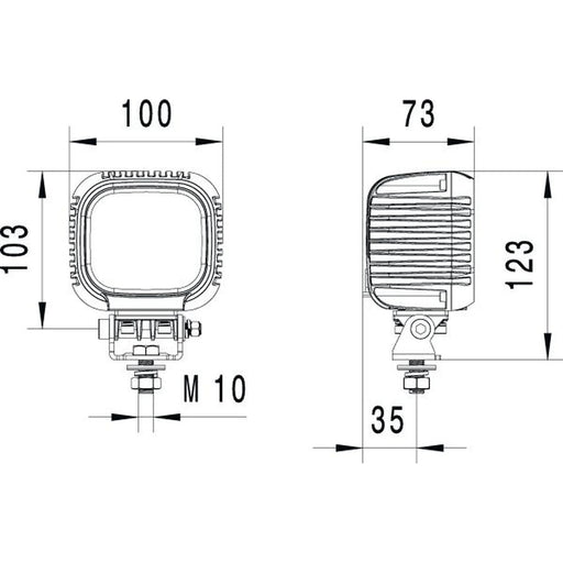 Hella Worklight High 1GA 357 109-012