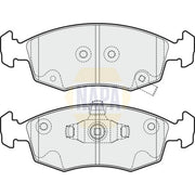 NAPA Front Brake Pad Set NBP1660