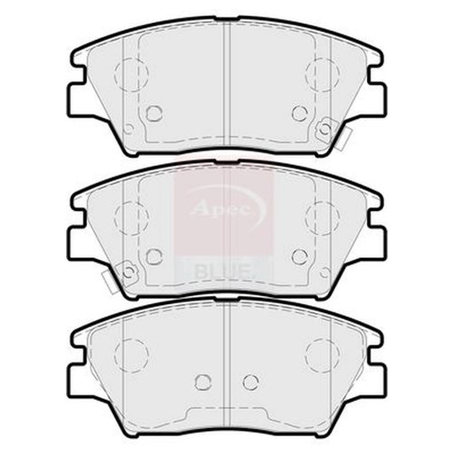 Apec Front Brake Pad Set PD3907