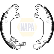 NAPA Brake Shoe Set Axle Kit NBS1006