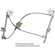 Valeo Electric Window Regulator Lifter Left Front 852552