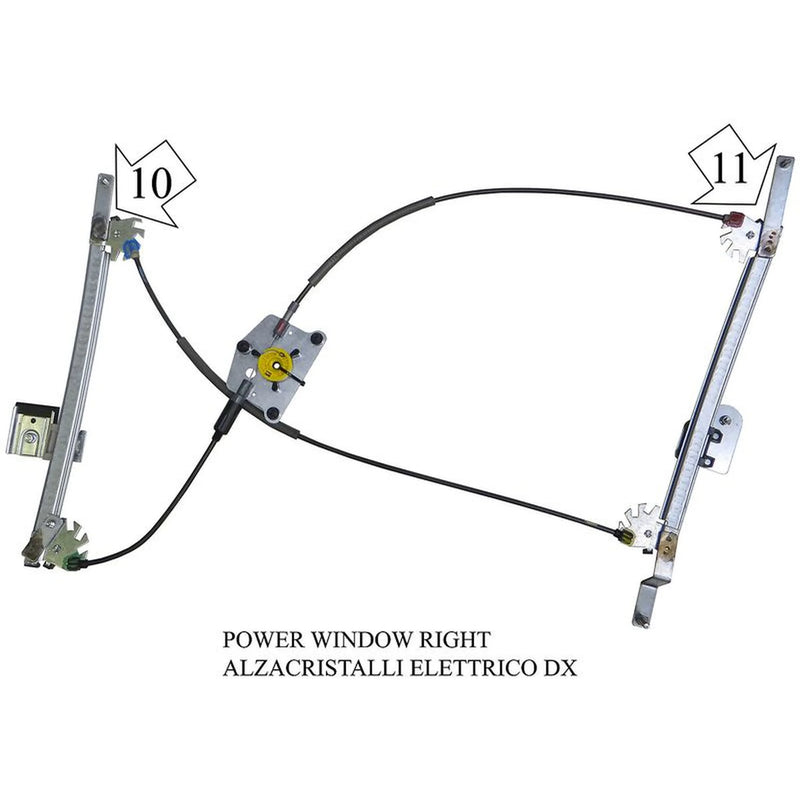 Valeo Electric Window Regulator Lifter Right Front 852553