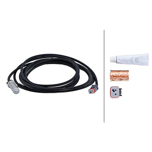 Hella ABS Wheel Speed Sensor Rear 6PU 230 048-601
