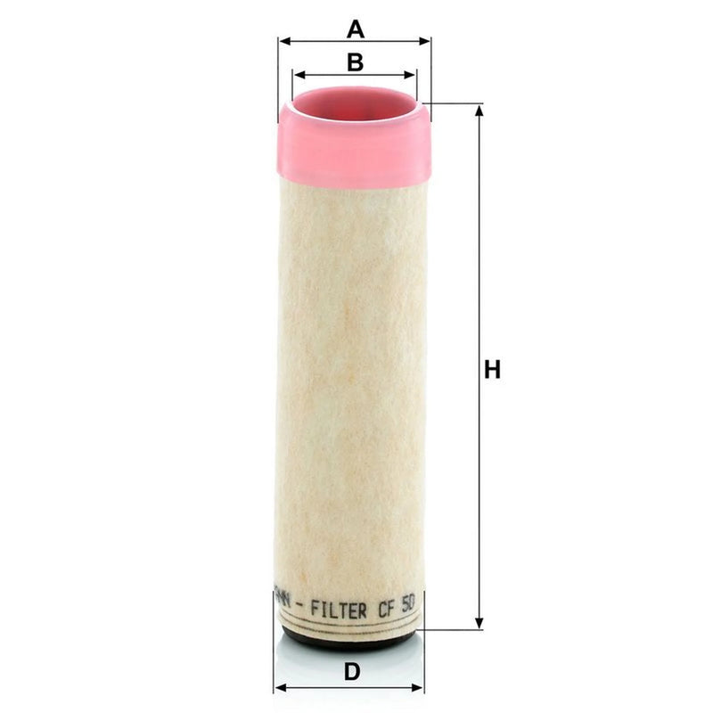 MANN-FILTER Secondary Engine Air Filter CF 50