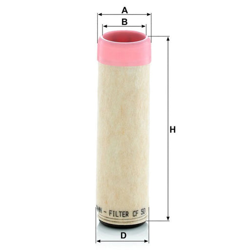 MANN-FILTER Secondary Engine Air Filter CF 50