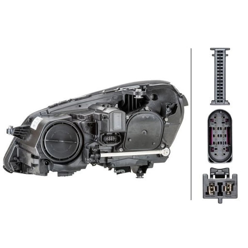 Hella Headlight Headlamp PSY24W Right 1EX 011 066-621
