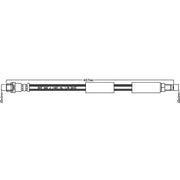 Juratek Brake Hydraulic Hose Line Right JBH1112