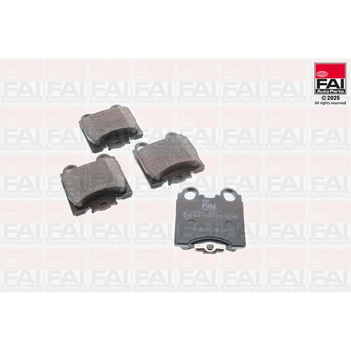 FAI Rear Brake Pad Set BP641