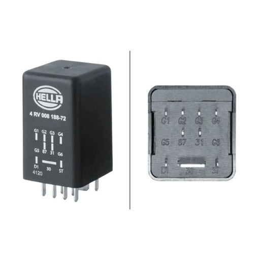 Hella Glow Plug Control Unit 4RV 008 188-721