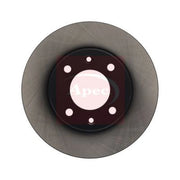 Apec 2 x Solid Rear Brake Discs DSK2081-x2