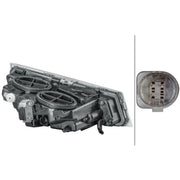 Hella Front Left Fog Light H3 1PL 010 477-231
