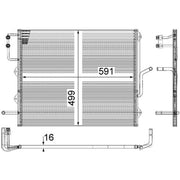 Mahle Engine Radiator CR 1009 000P