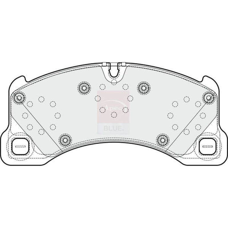Apec Front Brake Pad Set PD3682
