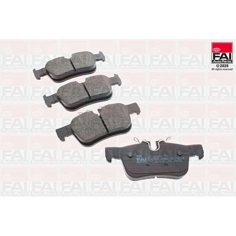 FAI Rear Brake Pad Set BP499