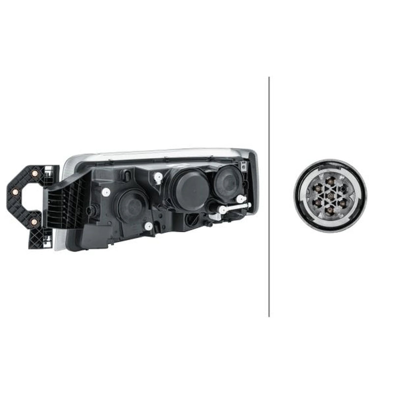 Hella Headlight Headlamp W5W Right 1EL 011 899-381