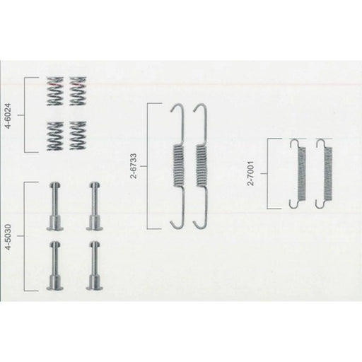 Bosch Parking Brake Shoe Accessory Kit 1 987 475 149