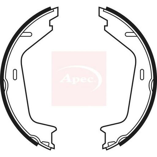 Apec Parking Brake Shoe Set SHU555