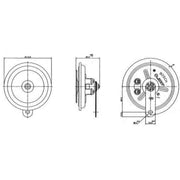 Bosch Car Horn Signal Unit 0 986 320 301