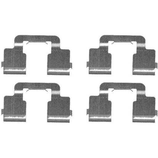 Textar Brake Pad Accessory Fitting Kit Rear 82073900