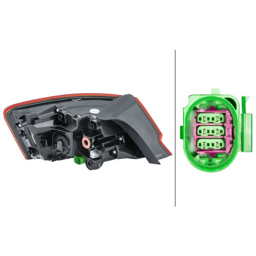 Hella Tail Light / Lamp LED Right 2SD 012 831-041