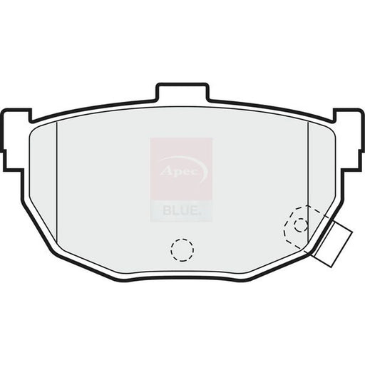 Apec Rear Brake Pad Set PD3426