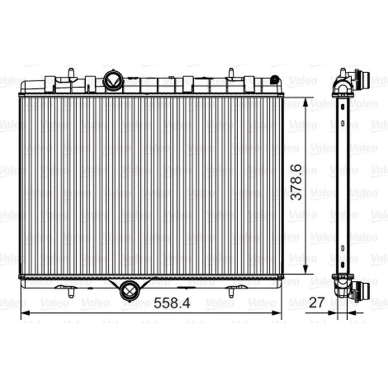Valeo Engine Radiator 735630